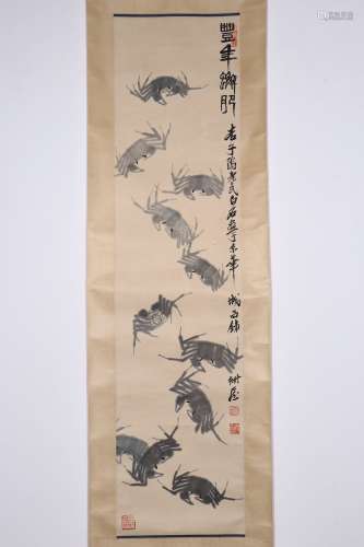 chinese qi baishi's painting