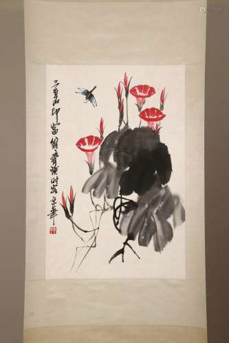 chinese qi baishi's painting