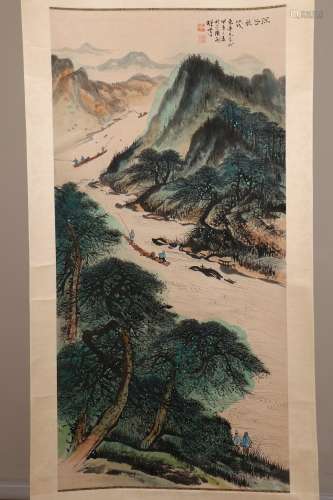 chinese xiong cai's painting