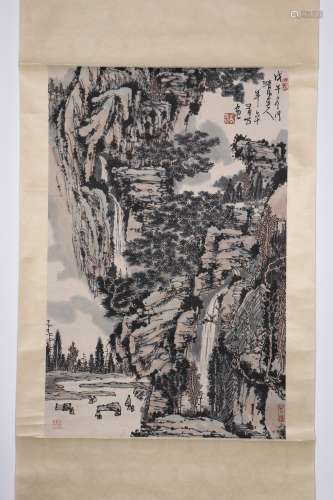 chinese Huang Qiuyuan's painting