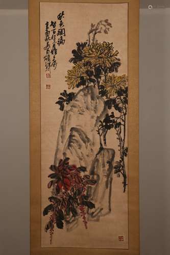 chinese wu changshuo's painting