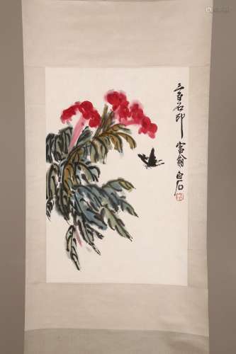 chinese qi baishi's painting