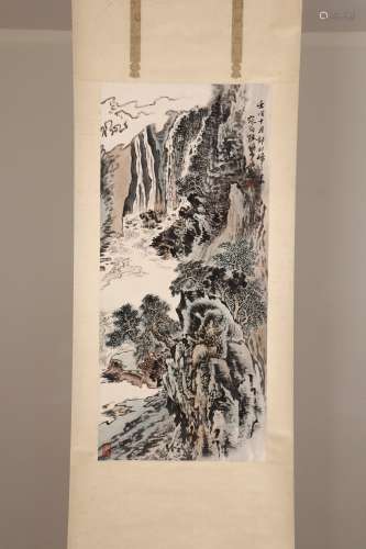 chinese Lu Yanshao's painting