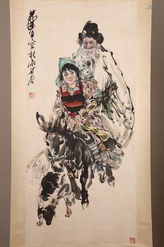 chinese huang zhou's painting