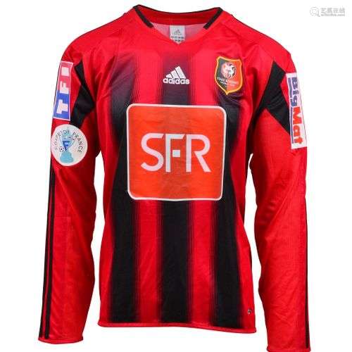 Kim Kallström. Maillot n°8 du Stade Rennais porté …