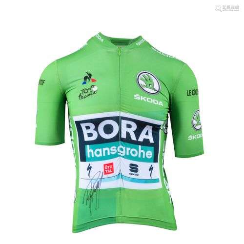 Peter Sagan. Maillot vert porté sur le Tour de Fra…