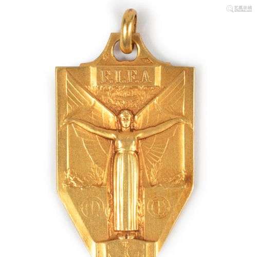Médaille d'or officielle de vainqueur pour la Coup…