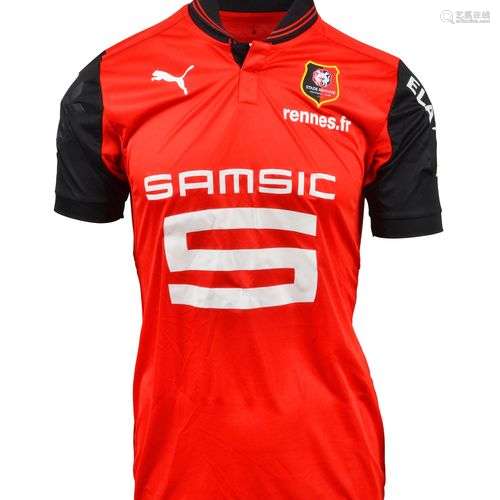 Julien Féret. Maillot n°8 du Stade Rennais porté l…