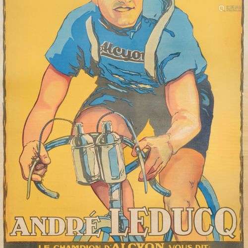 Jean A. Josse. Affiche André Leducq pour les cycle…