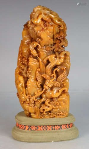 TIANHUANG STONE CARVED SEAL