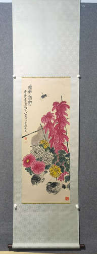 QI BAISHI FLOWER PATTERN PAINTING