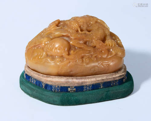 TIANHUANG STONE CARVED SEAL