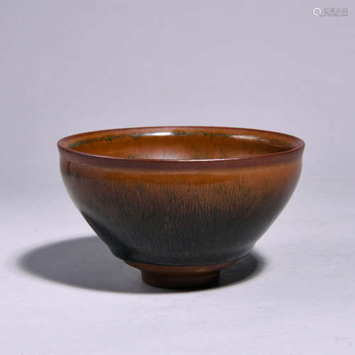 A JIAN WARE TEMMOKU TEA BOWL