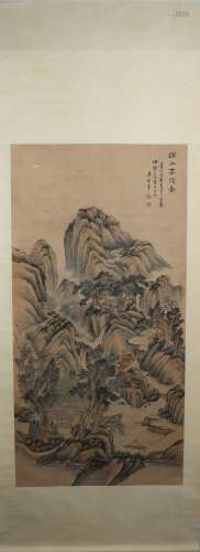 Landscape Painting by Zhu Henian