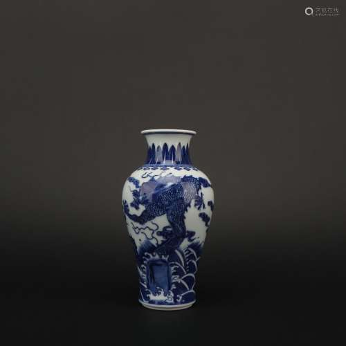 Blue-and-white Vase