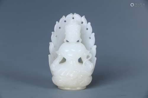 Hetian Jade Avalokitesvara Ornament