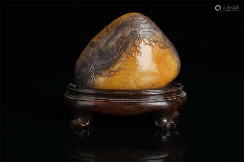 Shanshan Dark Duck Skin Orpiment Ornament