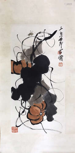 Qi Baishi Inscription, 