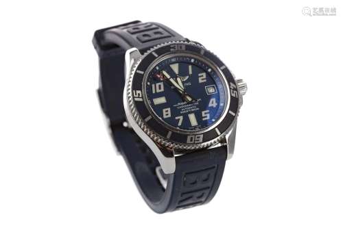 A GENTLEMAN'S LIMITED EDITION BREITLING SUPEROCEAN CHRONOMET...