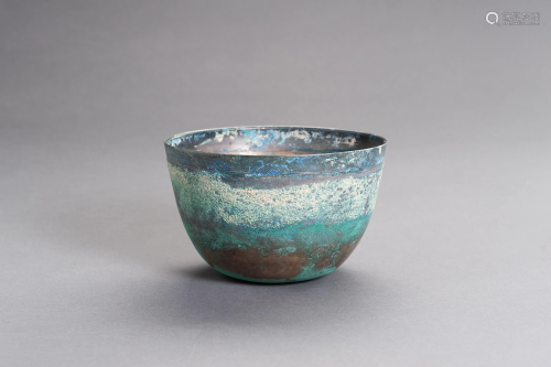 A CHINESE BRONZE BOWL, HAN