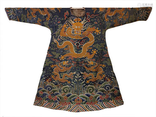 A COURT DRAGON ROBE