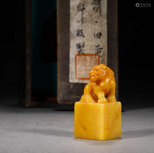 A TIANHUANG STONE SEAL