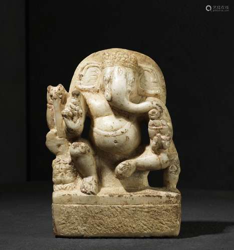 Ganesha Art « Hindu Shahi » (Afghanistan / Pakistan) ca 9°-1...