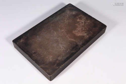 A PURPLE DUAN STONE INK SLAB