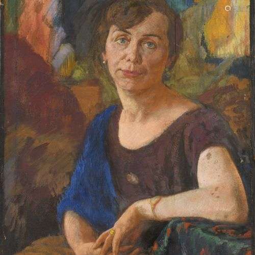 LANCERAY Eugene (1875-1946) Portrait de Tatiana Orlowski Hui...