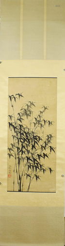 A Chinese scroll, Zheng Banqiao's 