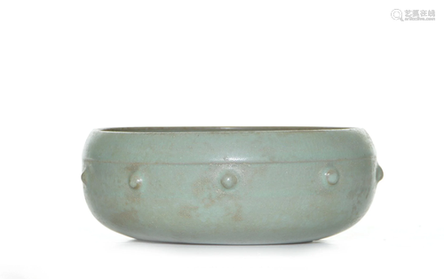 A RARE CHINESE GUANYAO PORCELAIN WASHER