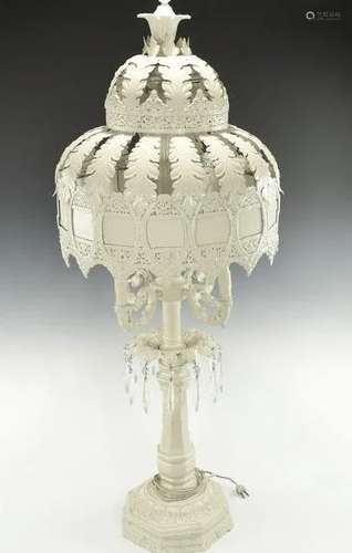 A ANGLO-INDIAN DESING FLOOR LAMP