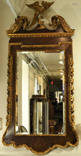 A GEORGIAN STYLE MIRROR