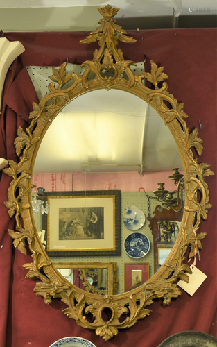 A ROCOCO STYLE MIRROR