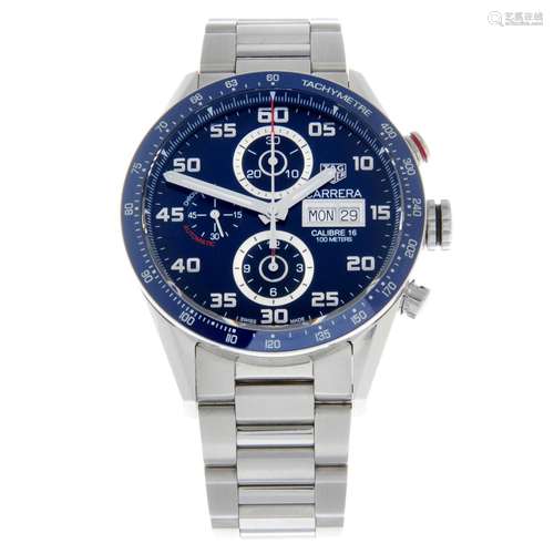 CURRENT MODEL: TAG HEUER - a Carrera Calibre 16 chronograph ...