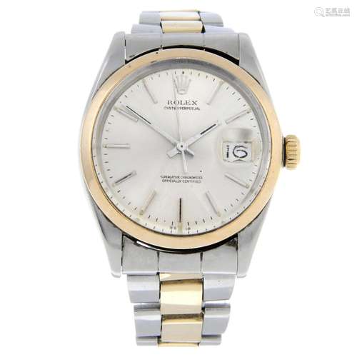 ROLEX - an OysterPerpetual bracelet watch.