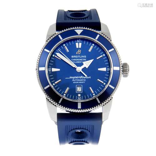 BREITLING - a SuperOceanHeritage 46 wrist watch.Stainless st...