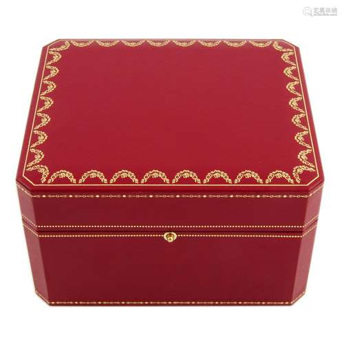 CARTIER - a complete watch box.