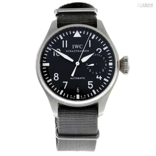 IWC - a Big Pilot 7 Day wrist watch.