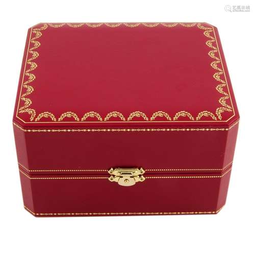 CARTIER - a complete watch box.