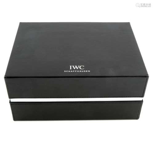 IWC - a complete watch box.