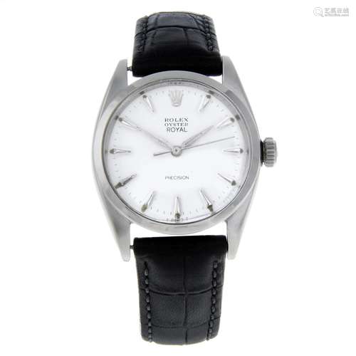 ROLEX - an Oyster Precision wrist watch.