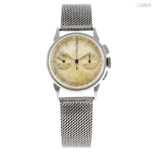 OMEGA - a chronograph bracelet watch.