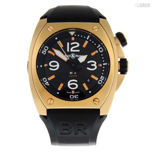BELL & ROSS - a BR02 wristwatch.