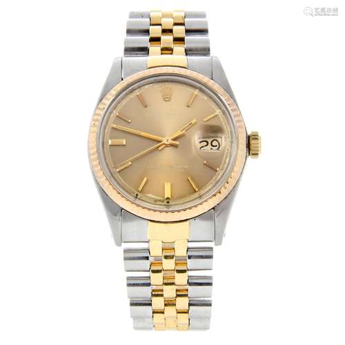 ROLEX - an Oyster Perpetual Datejust bracelet watch.