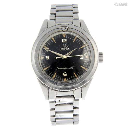 OMEGA - a Seamaster 300 bracelet watch.