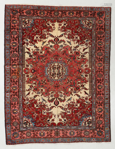 Fine Tafresh Rug, Persia, Early 20th C., 4'11'' x 6'3''