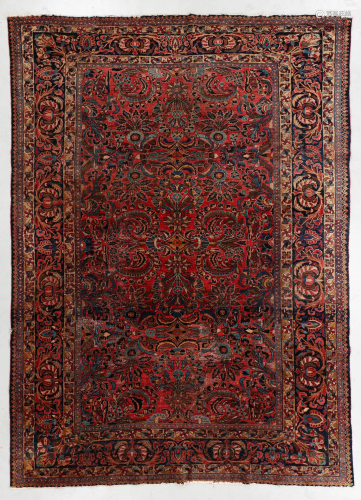 Sarouk Rug, Persia, Circa 1920, 8'10'' x 12'0''