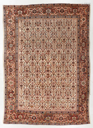 Sultanabad Rug, Persia, Circa 1900, 8'11'' x 12'1''