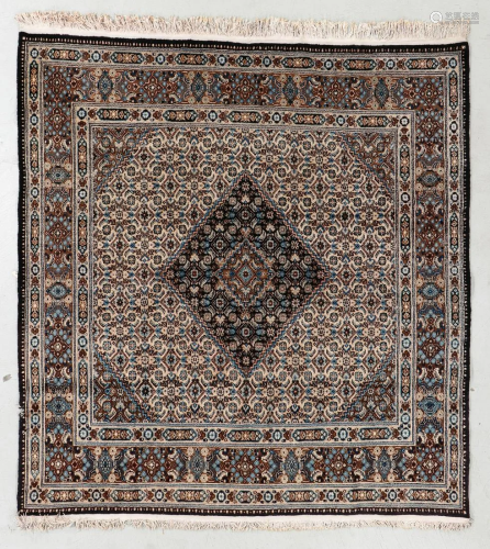 Meshed Rug, Persia, Mid 20th C., 6'10'' x 7'6''